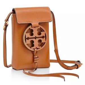 Tory Burch Miller Leather Smartphone Crossbody